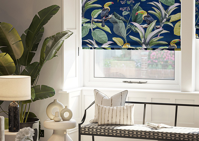 Parrot, Mangrove - Motorised Roman Blind - Image 5